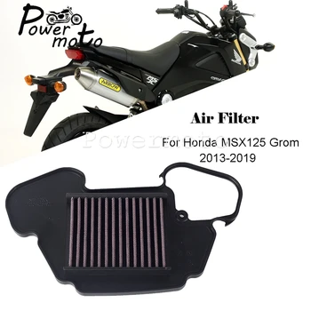 Plastic & Celuloză Motociclete Accesorii Purificator de Aer de Admisie a Aerului Curat Filtru Pentru Honda MSX125 Grom 2013-2019 Piese de Motor