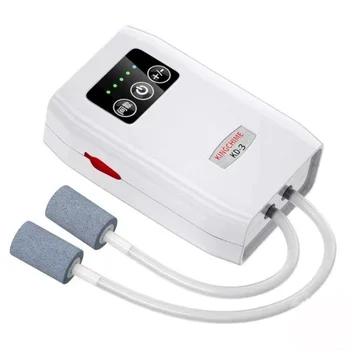 Pompă de oxigen USB de încărcare, în aer liber mic de pescuit dedicat scop dublu ultra liniștită, rezervor de pește, aerator, pompă de oxigen