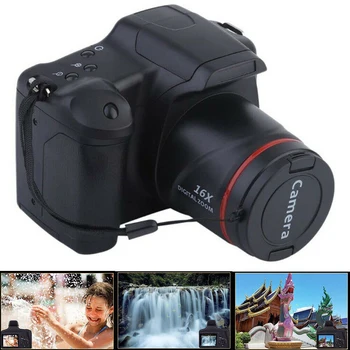 Portabil Digital SLR aparat de Fotografiat 1080P 16x Zoom Cu Anti-Shake 2.4 Inch TFT LCD Ecran Full HD de 16 Megapixeli Senzor CMOS Ultra Light