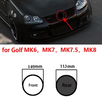 Potrivit pentru golf 7/7.5 golf 8 înălțime de 6 modificat black label apartament nou oglinda din față și din spate masina etichetă capac decorativ