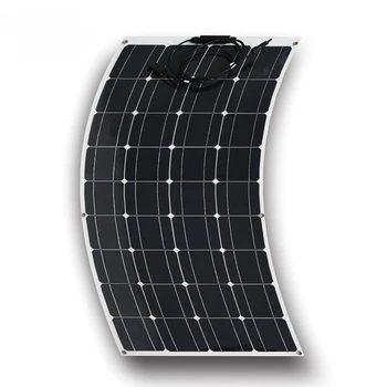 Pret de fabrica flexibil panou solar transporta ușor pentru acoperiș masina de călătorie portabil utilizarea 50w 100w, 200w, 250w mono panou solar