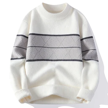 Pulovere barbati 2023 iarna stil coreean mens pulover barbati pulovere de moda de toamnă pentru Bărbați de lână pulovere marimea M-XXXL MY0172