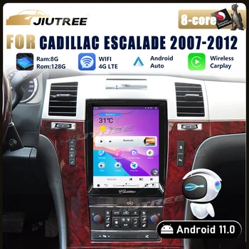 Qualcomm Android 11 Pentru Cadillac Escalade 2007 2008-2012 Auto Radio Auto 10.4 Inch Tesla Stil DVD Player Carplay de Navigare GPS
