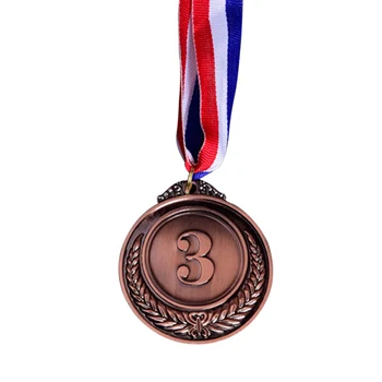 Recompensa Încuraja Insigna de Aur Argint Bronz Câștigător Recompensa Medalii de Concursuri cu Premii Panglică pentru Suvenir Cadou Rechizite Școlare