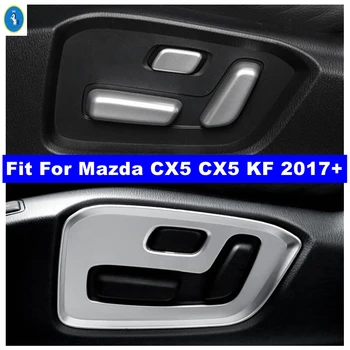 Reglarea scaunului Panou / Ușă Butoane Acoperire Cadru Trim Fit Pentru Mazda CX5 CX5 KF 2017 - 2022 Mat Stil Auto Accesorii de Interior