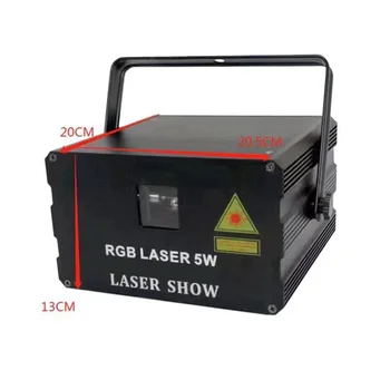 Rgb cu Laser Bluetooth Tastarea LaserLight DJ Disco Proiector de Control de la Distanță/Voce Și DMA, Cu Peste 1000 de Efecte