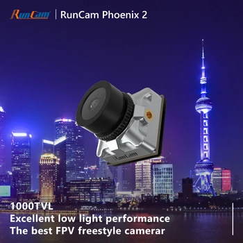 RunCam Phoenix 2 Freestyle Camera FPV pentru Drona Elicopter 1000TVL Joshua COMS PAL / NTSC Comutabil pentru Quadcopter Phoenix2 Nano