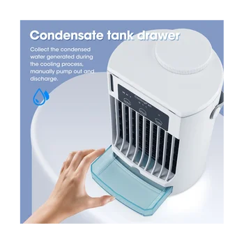 Răcitorului de aer de uz Casnic Umidificatorul Ventilatorului de răcire cu Apă Ventilator Aer Condiționat USB Desktop Ventilatorului de Răcire cu Aer Conditionat