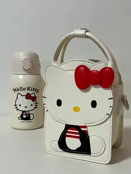 Sanrio Hello Kitty Femei 2023 Nou Drăguț Telefon Mobil Sac de Vitalitate Fata de Unul-Umăr Geanta Messenger