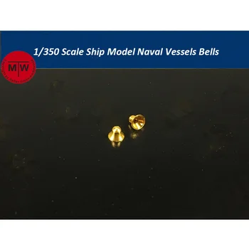 Scara 1/350 Model de Navă pe Navele militare Clopote de Metal (2 buc/set)