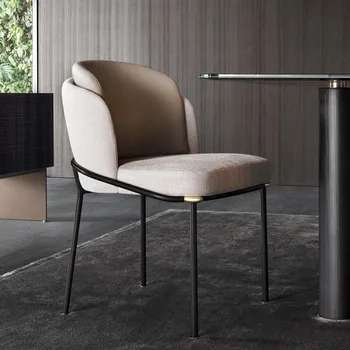 Scaune Tapitate Design Minimalist Confortabile Scaune De Luat Masa Restaurant Cadeira De Jantar Mobilier Acasă