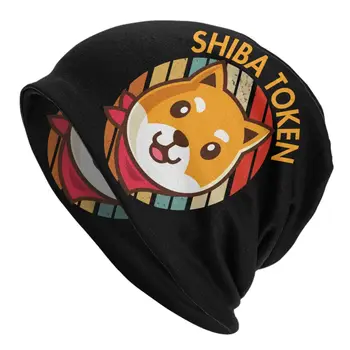 Shiba Inu Token Criptografic Hodler Monedă Capota Pălărie Tricotate Pălărie Bărbați Femei Moda Unisex Pentru Adulti Cryptocurrency Câine De Iarnă, Căciuli Capac