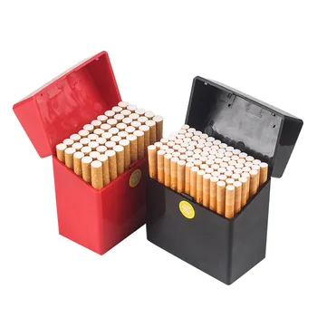 Sigilat Cutie de Plastic Țigară Țigară rulată de Mare capacitate Grosier-Umezeală Caz de Depozitare Țigară 50 De Bărbați
