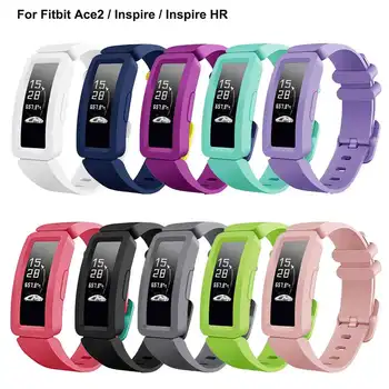 Silicon Sport Banda Curea Pentru Fitbit Ace 2 Ceas Brățară de Înlocuire Watchband Pentru Fitbit Inspira 2/Inspire/Inspire HR/Ace 2