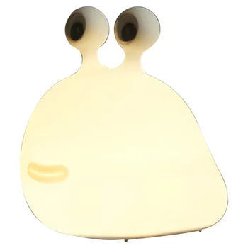 Slug Bug Animal de Noapte Lumina de Încărcare USB Silicon Lampă de Noptieră Lumina Moale Touch Control pentru Decorare Dormitor