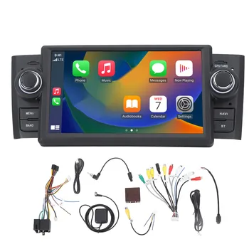 Stereo al mașinii Patru Core 7in Wireless Carplay Touch Screen Radio Auto Receptor GPS de Navigare pentru Grande Punto 2007 până în 2012