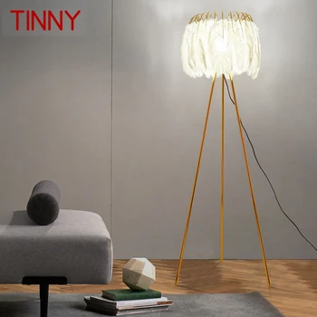 TINNY Nordic Pene Lampa de Podea de Artă Modernă de Familie sufragerie Dormitor Creativitatea LED Decorativ în Picioare Ușoare