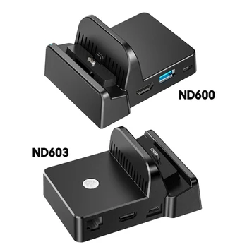 TV stație de Andocare pentru NS Docking Station cu compatibil HDMI/USB 3.0/ USB-C/USB2.0x2 Porturi Inlocuitor pentru Original Dock-Portabil
