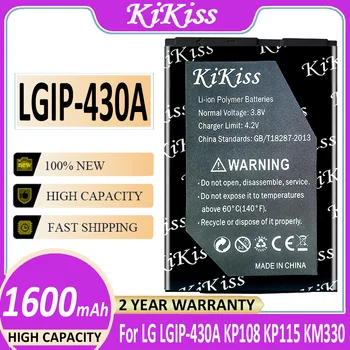 Telefon mobil Baterie LGIP-430A 1600mAh pentru LG KP108 KP115 KM330 KD876 Batteria + Numărul de Urmărire