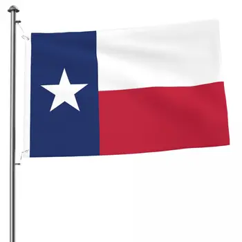Texas Flag Versiune Autentică de Pavilion Gradina Pavilion Garnituri de Alama 2x3FT Pavilion față-Verso Pavilion