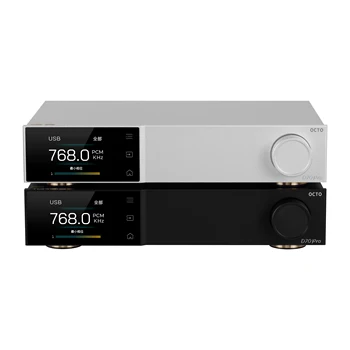 Topping D70 Pro OCTO 8X CS43198 Bluetooth 5.1 Decorder DAC HiFi cu RCA de Ieșire XLR Telecomanda Hi-res Audio Decoder