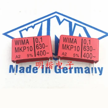 Transport gratuit 5pcs/10buc WIMA Germania condensator MKP10 630V 0.1 UF 100NF 630V 104 P=22.5 mm