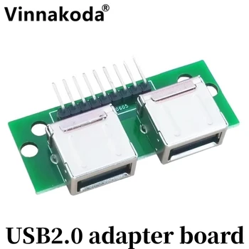 USB all-inclusive mama-baza de consiliul de transfer dual-scaun sub transfera 2.54 mm DIP circuit cablu de date de Test placa de circuit imprimat