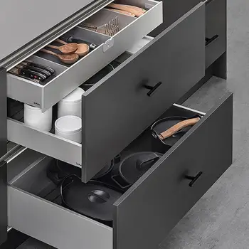 Ușa dulapului Mânere din Aliaj de Aluminiu Cabinet Trage 10-bucata Set de Lustruit Butoane de Cabinet pentru Ușor Dulap Garderoba Hardware