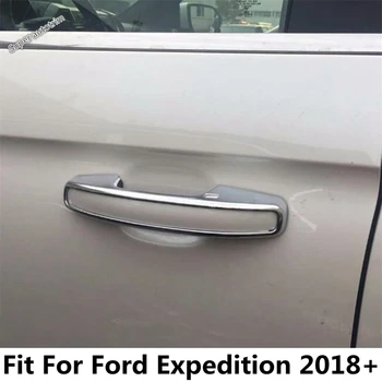 Ușa mașinii se Ocupe de Decorarea Capacul de Protecție Trim Fit Pentru Ford Expedition 2018 ABS Crom Strălucitor Accesorii Exterioare Refit Kit