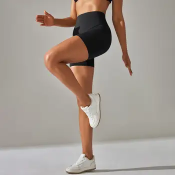 Vara Yoga Pantaloni Scurți Elegant Fără Sudură Respirabil Sudoare De Absorbție Pantaloni Scurți De Sport Haine De Sex Feminin