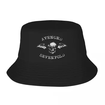 Vintage Răzbunat de Șapte ori Găleată Pălărie pentru Tineri Călătorie de Vară Trupa de Heavy Metal Skull Bob Pălărie Unic, Design Pliabil pentru Drumeții Pălărie