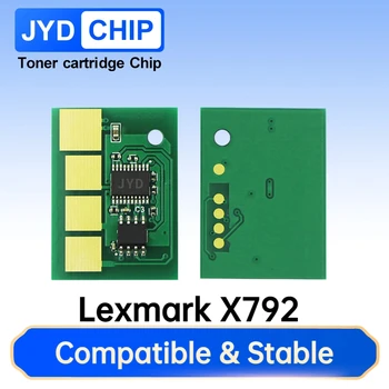 X792 Cartuș Cip Reset pentru Lexmark X792X1KG X792X1CG X792X1MG X792X1YG Chip de Toner Lexmark X792DE X792DTE X792DTFE X792DTME