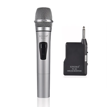 XINGMA PC-K3 Acumulator Dinamic Wireless cu Microfon Handheld Karaoke Microfon VHF cu Receptor pentru KTV Cântând Discurs Amplificatoare