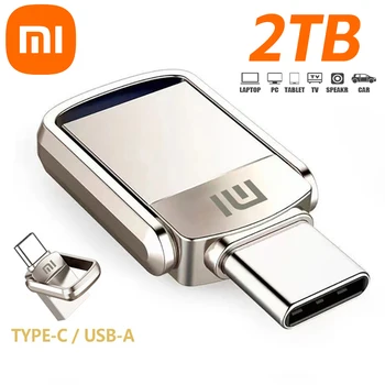 Xiaomi U Disc USB 3.1 2TB 1TB 256GB128G 512GB de Tip C Interfață Telefon Mobil, Calculator Transmiterea Reciprocă de Memorie USB Portabil