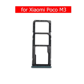 pentru Xiaomi Poco M3 Card Tava Suport SIM Slot pentru Card Micro SD Adapter Titularul de Reparare Piese de Schimb