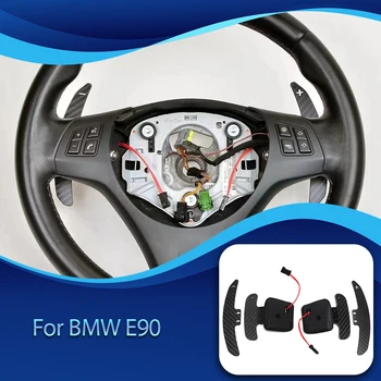 Înlocui Fibra de Carbon Magnetic Paddle Shifter Pentru BMW E90 M3 Salon X5M X6M E70 E71 Volan Extensia Accesorii Auto