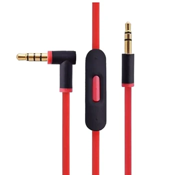 Înlocuire Cablu Audio pentru Beats By Dr. Dre Căști în Conformitate cu Microfon pentru Studio/Executive/Mixr/Solo/Wireless/Pro